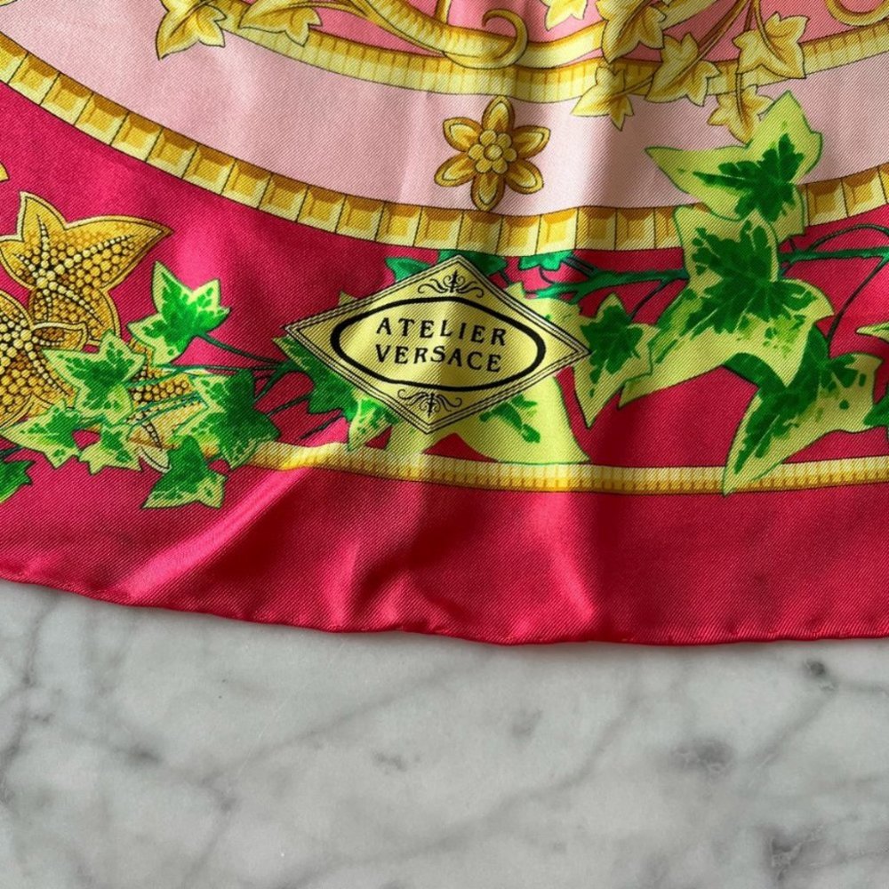 silk Versace scarf